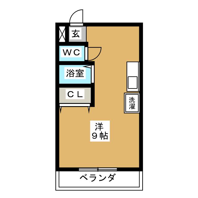 マンション第６松戸の間取り