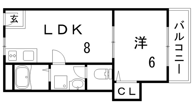 SUZURAN　DANCHI　Iの間取り