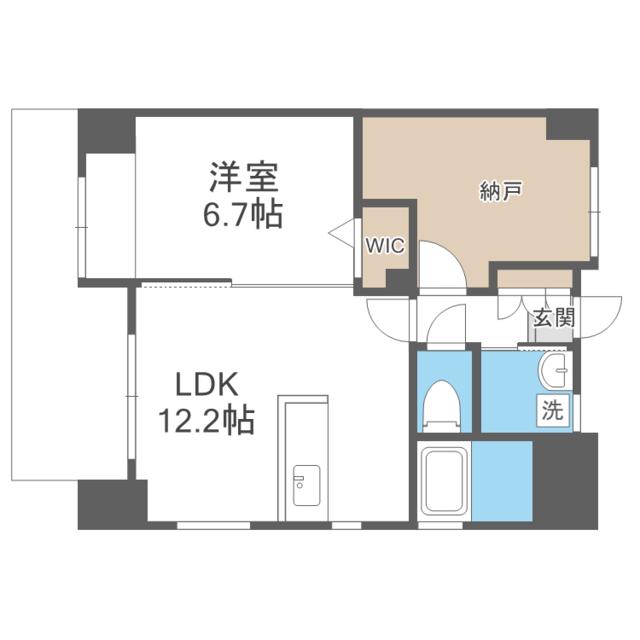 ロイヤルライン周船寺の間取り