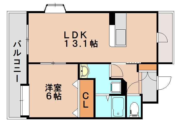 ホープSパレスの間取り