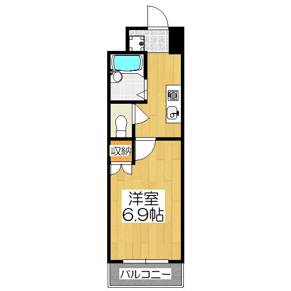 ファリオ四条の間取り