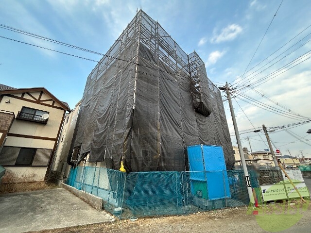 【仙台市宮城野区栄のアパートの建物外観】