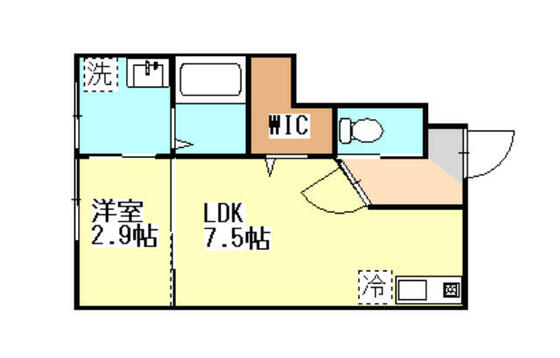 Ｆｅｌｉｃｅ田島の間取り