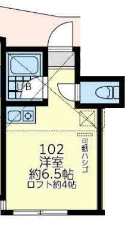 川崎市川崎区鋼管通のアパートの間取り