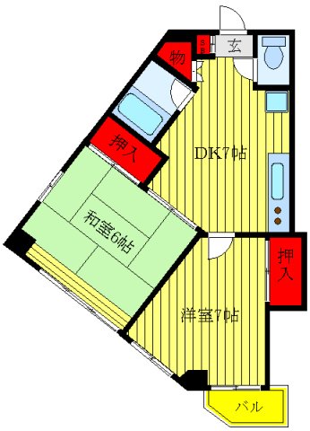 ココダンディオブ井元の間取り