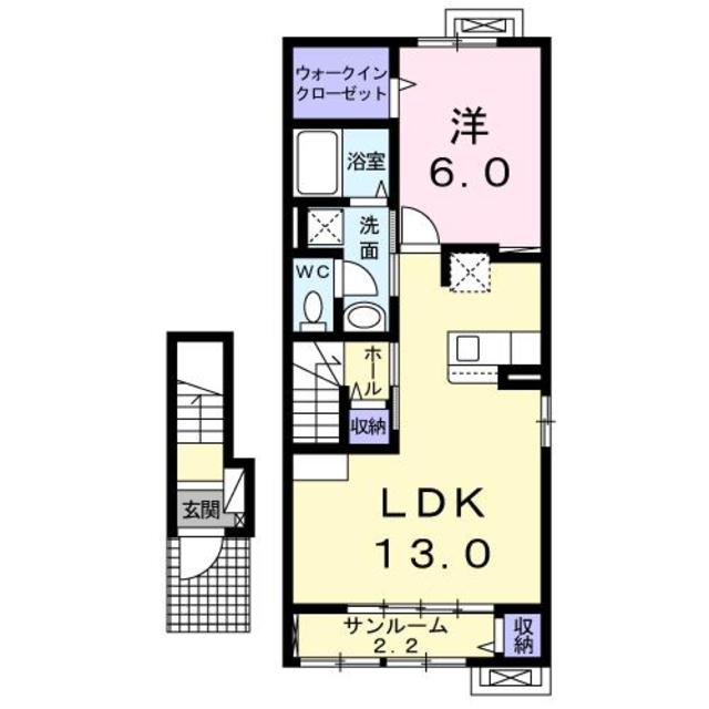 オルタンシアの間取り