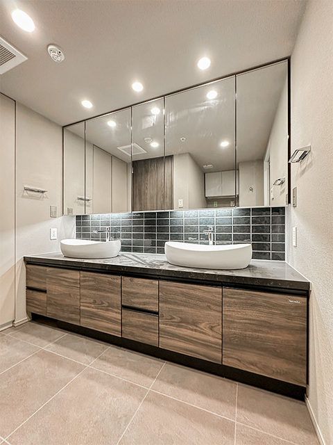 洗面設備　洗面