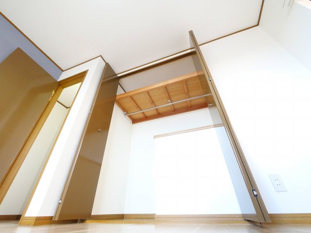 収納　たっぷりとした収納スペースです