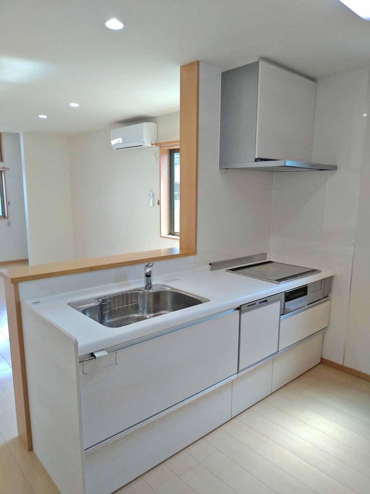 キッチン　キッチン　IH、食器洗浄乾燥機