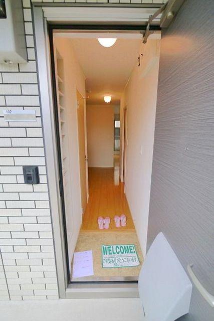 玄関　シューズボックスあります♪
