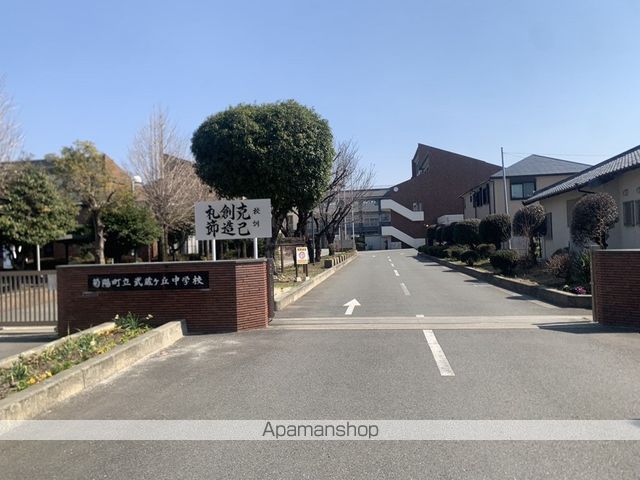 中学校　菊陽町立中学校武蔵ケ丘中学校（中学校）まで1481m