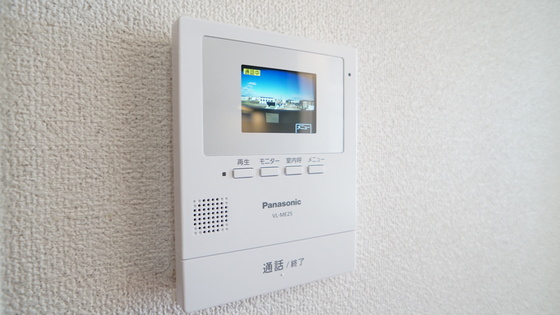 セキュリティ　カメラ付きインターホン