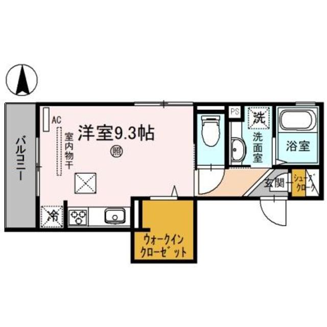 D-ROOM北田辺丁の間取り