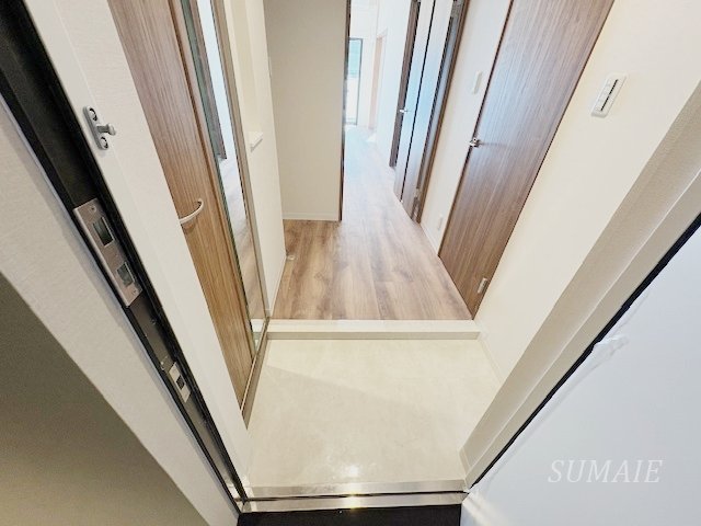玄関　シンプルで使いやすい玄関です