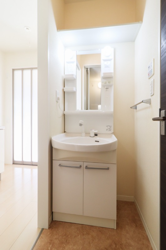 洗面設備　図面と現状に相違がある場合には現状を優先