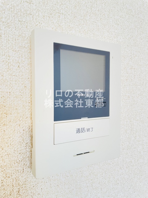 セキュリティ　ＴＶモニター付インターホンがあるので訪問者が一目でわかります