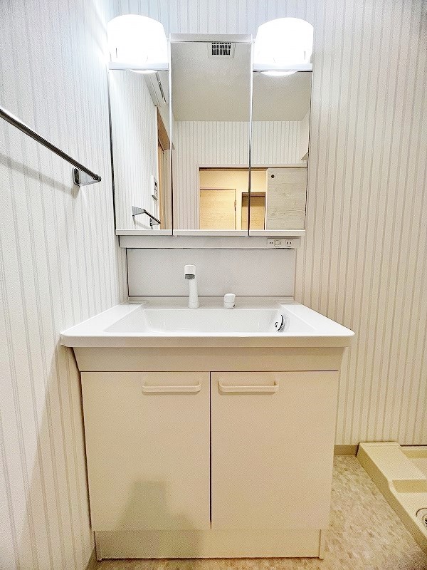 洗面設備　★朝の身支度はココから♪洗髪洗面化粧台★