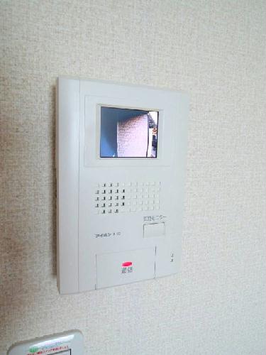 セキュリティ　モニター付きインターホン