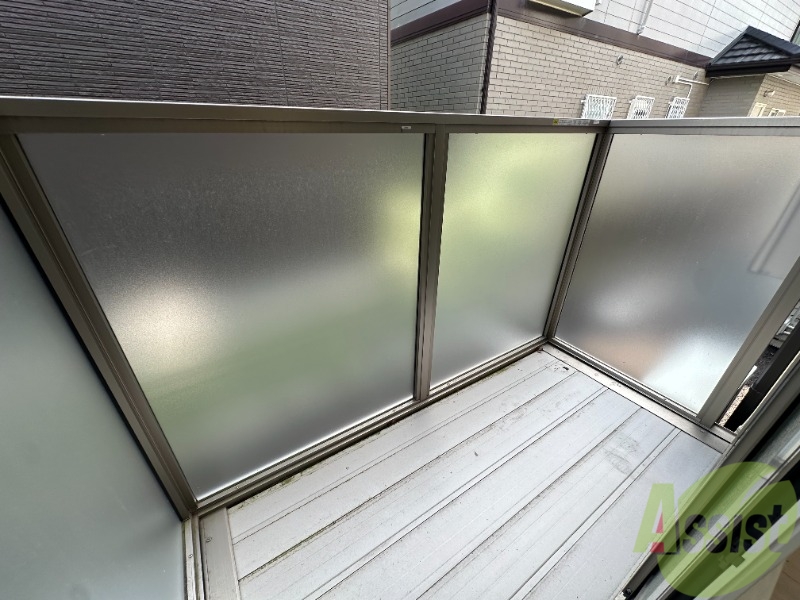 バルコニー　バルコニーがありました。洗濯物も干せますね。