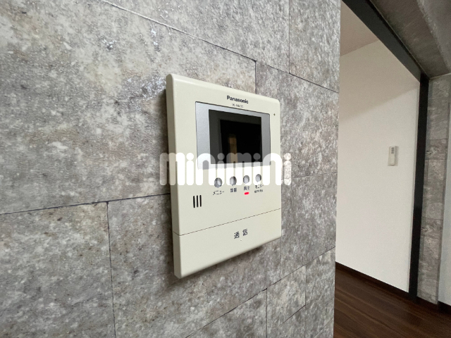 セキュリティ　モニター付きインターホンです