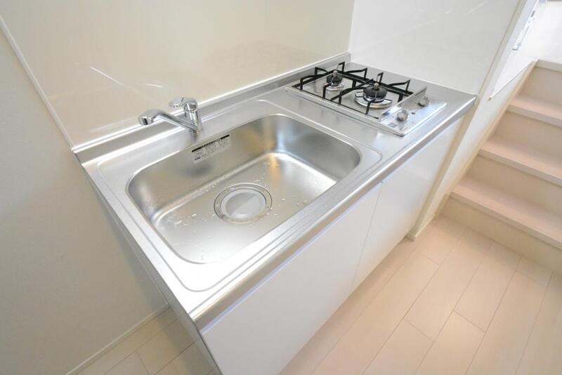 キッチン　２口ガスコンロのキッチンです