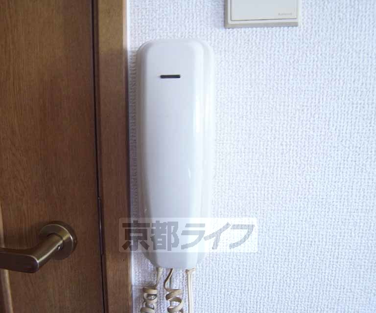 セキュリティ　誰が来たか確認出来ますね！