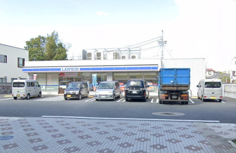 コンビニ　ローソン 東小松川一丁目店（コンビニ）まで395m