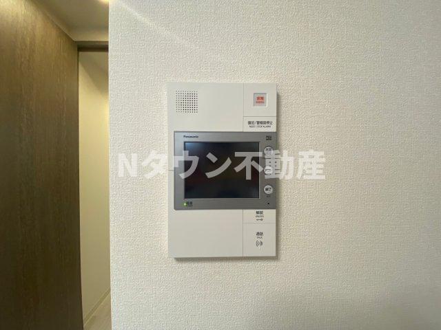 セキュリティ　モニター付きインターフォンです