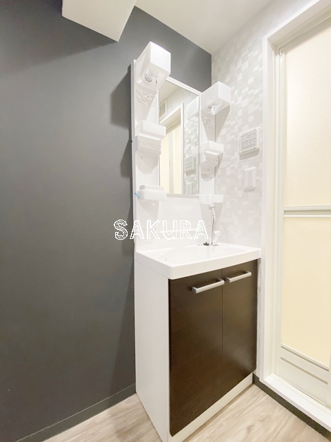 洗面設備　身支度に便利な洗面台♪