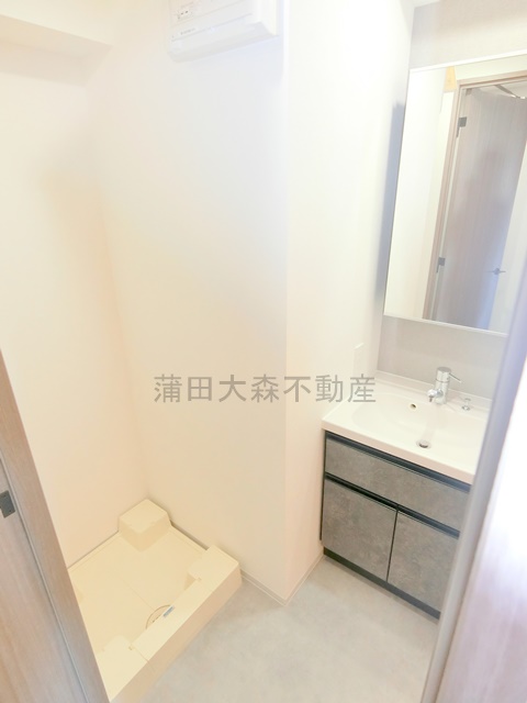 洗面設備　独立洗面台　洗濯機置き場　洗面脱衣所