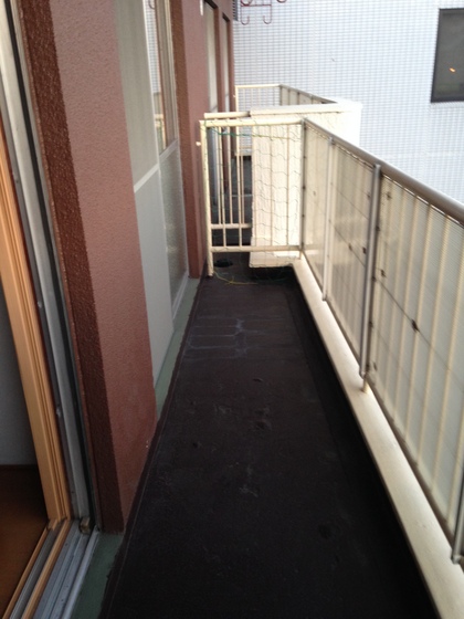 バルコニー　※別部屋の写真です