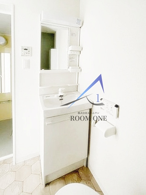 洗面設備　洗面台です。