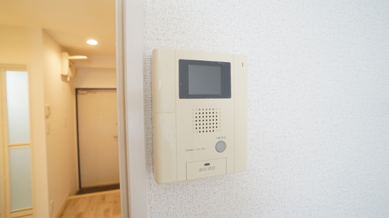 セキュリティ　カメラ付きインターホン