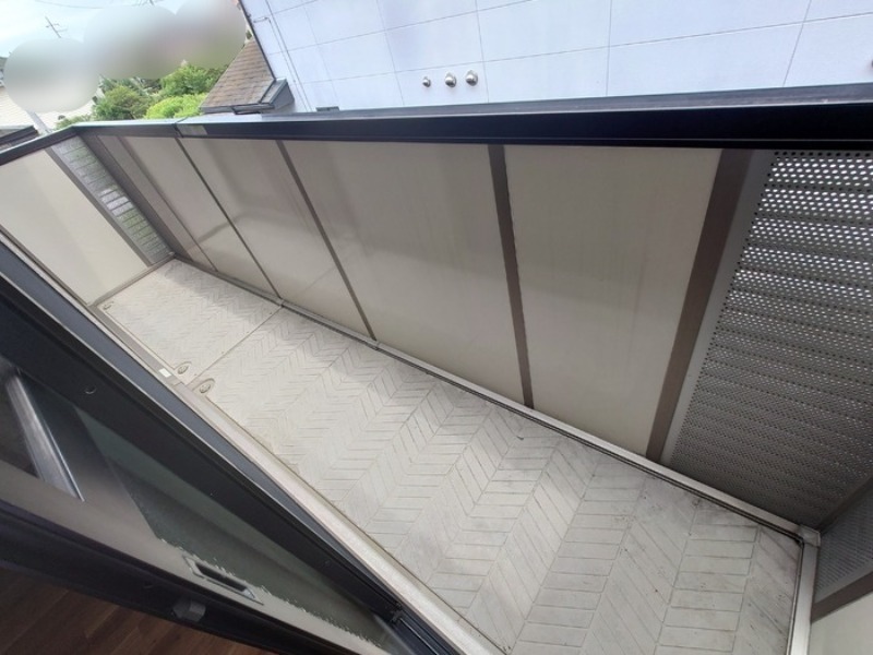 バルコニー　図面と現状に相違がある場合には現状を優先