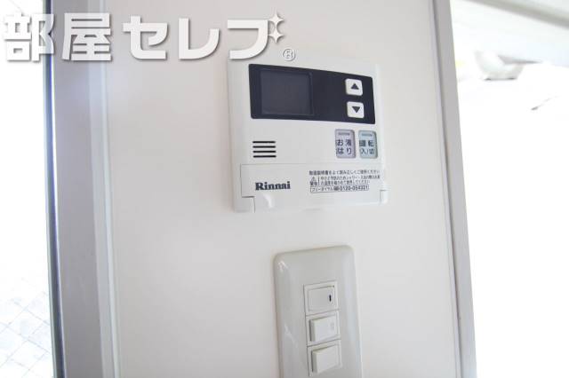 洗面設備　温度調節もできます。