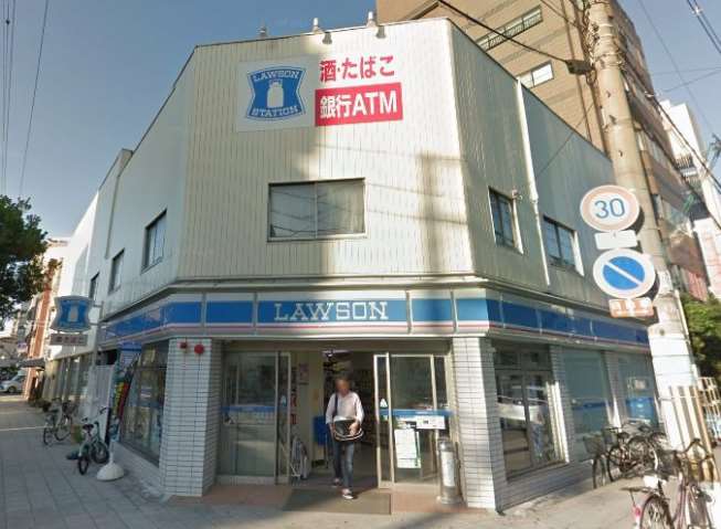 コンビニ　ローソンＪＲ桃谷駅前店（コンビニ）まで350m