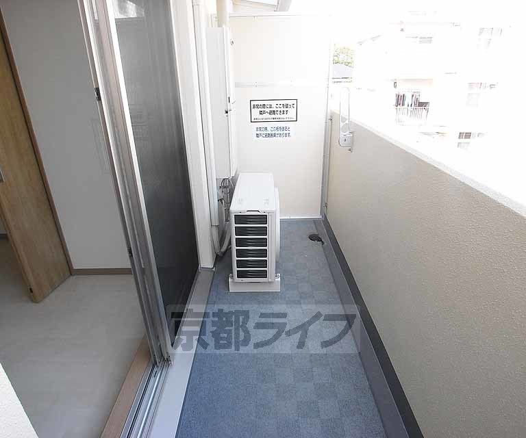 バルコニー　広いバルコニーです。