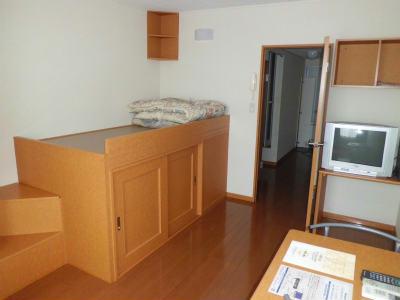 居室・リビング　ベッド下スペースも収納として、有効活用できます。