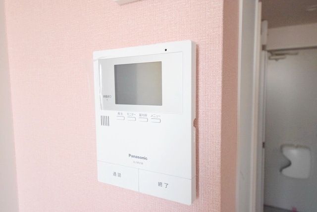 セキュリティ　新築施工時のお写真です。