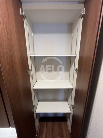 収納　リバーガーデンタワー上町台筆ヶ崎　クローゼット