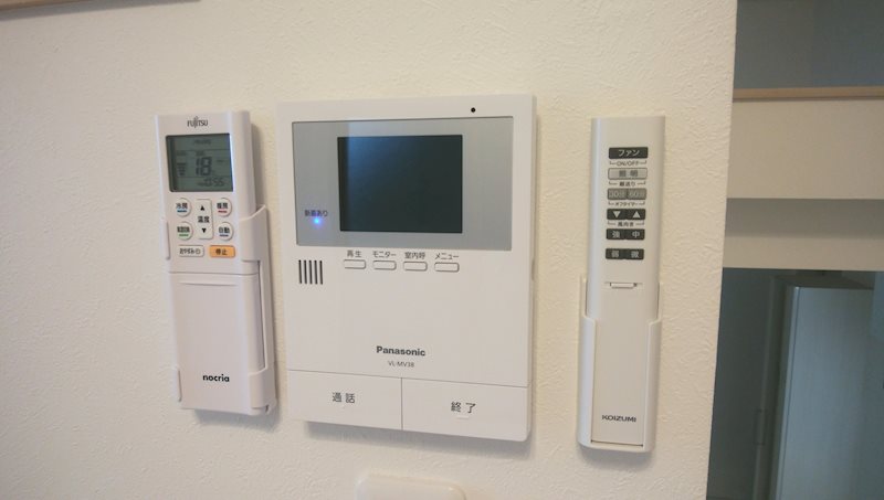 セキュリティ　同タイプのお部屋の室内写真となります。