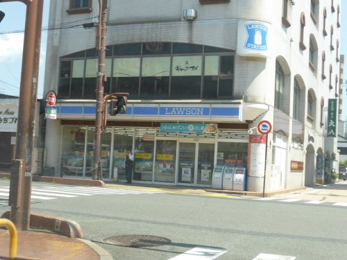 コンビニ　ローソン　湯田温泉店（コンビニ）まで443m