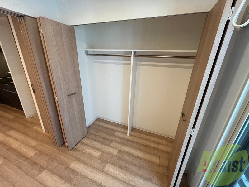 収納　収納もバッチリあるのでお部屋が片付きますよ！