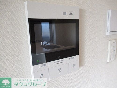セキュリティ　TVモニター付きインターホン