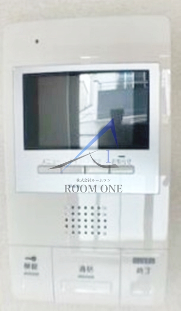 セキュリティ　モニター付きインターホンです。