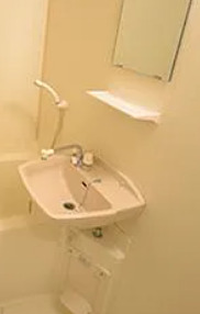 洗面設備　※別部屋の参考写真です。
