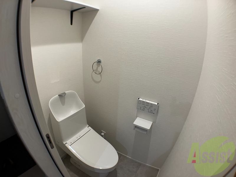 トイレ　トイレはウォシュレット機能付き。シャワートイレは日本の宝。