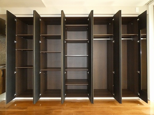 収納　リビングクローゼット