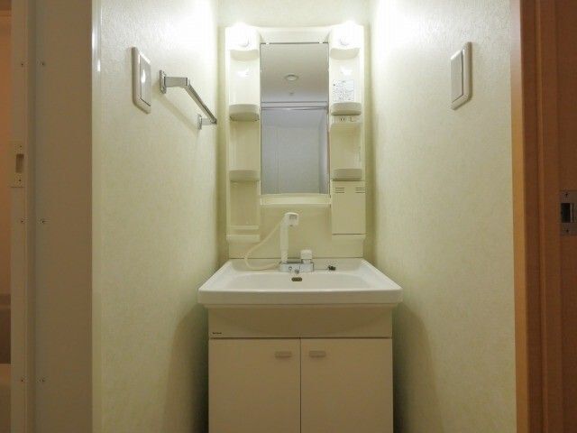 洗面設備　※写真は別号室です。