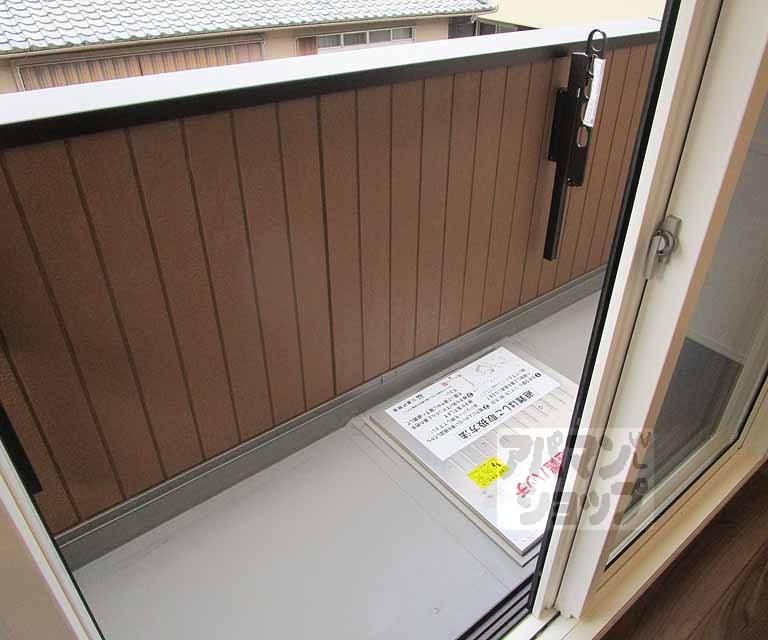 バルコニー　３０２号室の写真です。